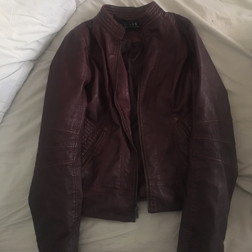 Guess Faux Leather Jacket
